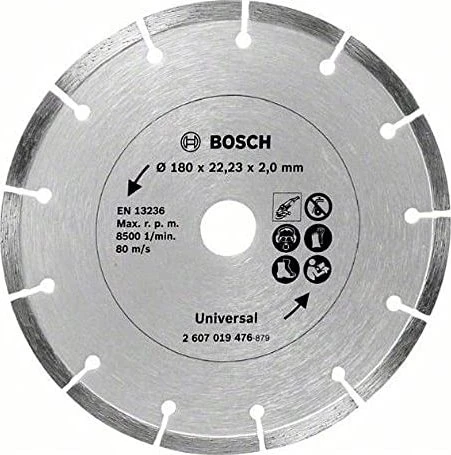 Bosch DIY Baumaterial Diamanttrennscheibe, 180x2x22.23mm, 1 Stück