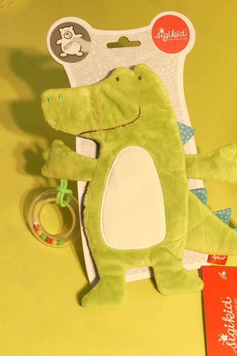 Sigikid Aktiv Schmusetuch Krokodil