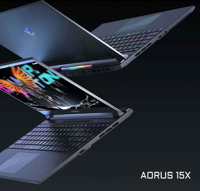 GIGABYTE AORUS 15X, Core i7-13650HX, 16GB RAM, 1TB SSD, GeForce RTX 4070, DE