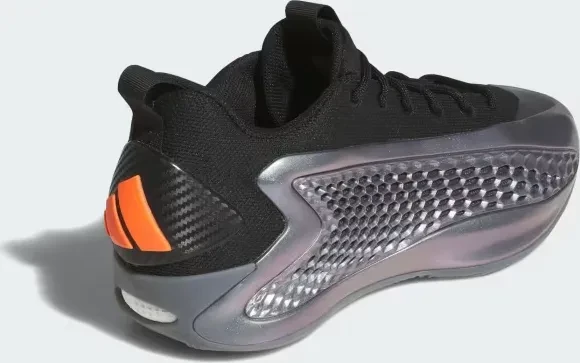 adidas Anthony Edwards 1 Low iron metallic/core black/solar orange