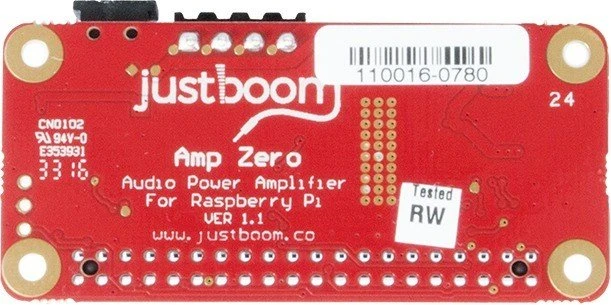 JustBoom Amp Zero pHAT for the Raspberry Pi Zero
