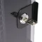 HMF Serverschrank 10", HMF 63400 6HE, Sicherheitsglastür, IP20, schwarz, 300mm tief Vorschaubild