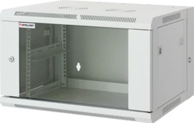 Intellinet Wandschrank 15HE, Sicherheitsglastür, IP2X, hellgrau, 550mm tief