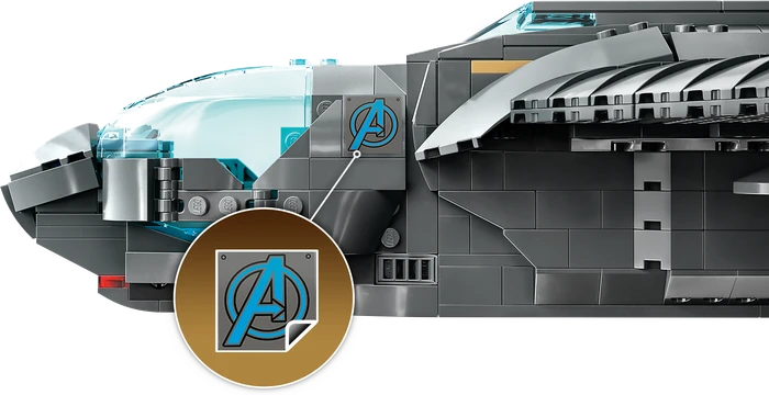 LEGO Marvel Super Heroes Spielset - Der Quinjet der Avengers