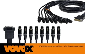 VOVOX sonorus muco 100 XLRf/DB25