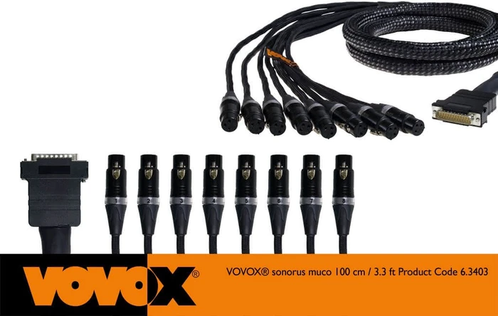 VOVOX sonorus muco 100 XLRf/DB25