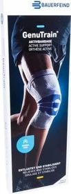 Bauerfeind GenuTrain Kniebandage Größe 4 titan, 1 Stück