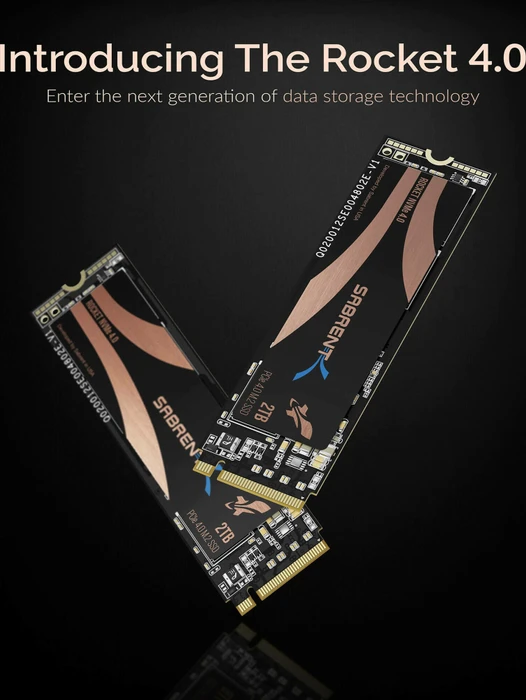 Sabrent Rocket NVMe PCIe 4.0 2TB, M.2 2280 / M-Key / PCIe 4.0 x4