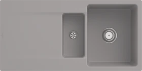 Villeroy & Boch Siluet Flat 980x490mm Einbau Becken reversibel fossil