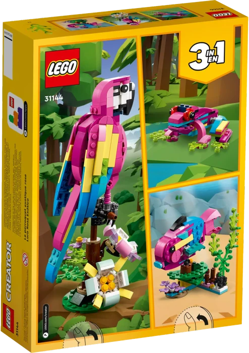 LEGO Creator 3in1 - Exotischer pinkfarbener Papagei
