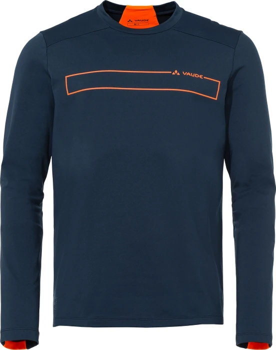 Vaude Qimsa Trikot langarm dark sea (Herren)
