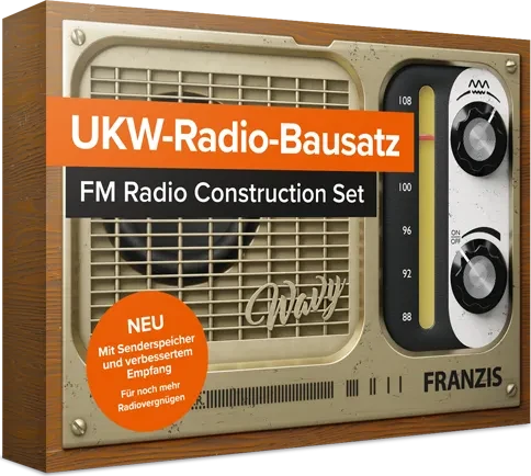 Franzis UKW-Radio-Bausatz zum Stecken