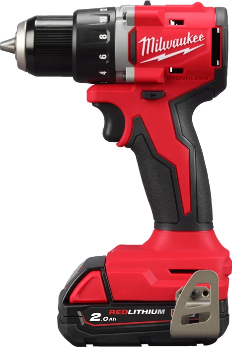 Milwaukee M18 BLDDRC-202C Akku-Bohrschrauber inkl. Koffer + 2 Akkus 2.0Ah