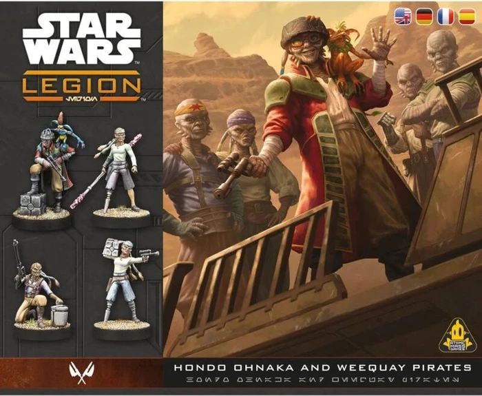 Star Wars Legion - Hondo Ohnaka and Weequay Pirates