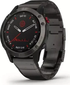 Garmin Fenix 6 Pro Solar titanium carbon grey