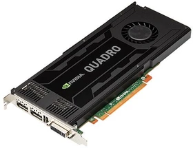 PNY Quadro K4000, 3GB GDDR5, DVI, 2x DP