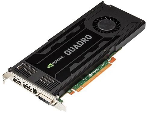 PNY Quadro K4000, 3GB GDDR5, DVI, 2x DP