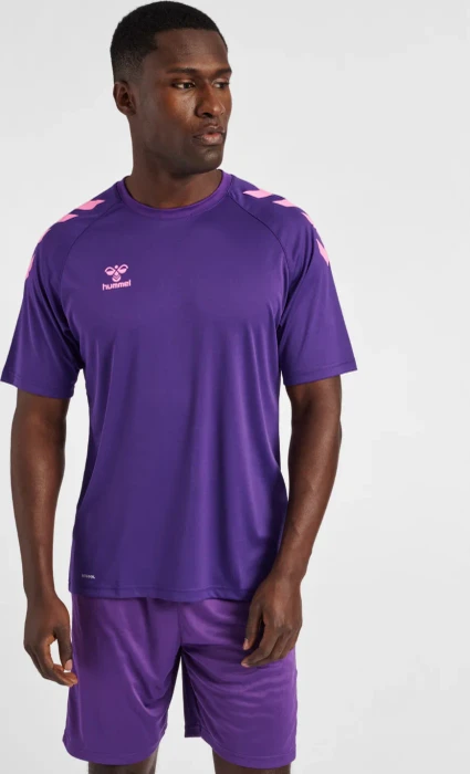 hummel Core XK Funktionsshirt kurzarm acai (Herren)