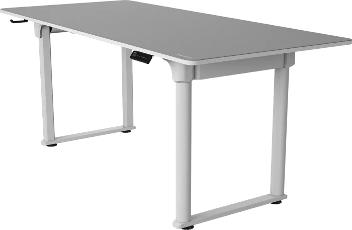 Cougar E-Grav Gaming Desk elektrisch höhenverstellbarer Schreibtisch 180x75cm weiß/weiß