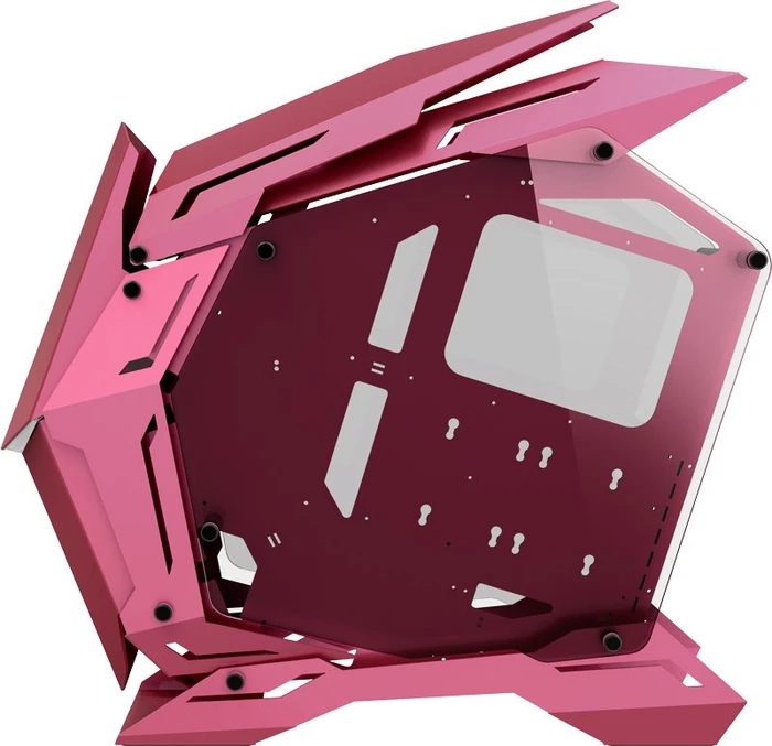 Jonsbo Mod3 pink, Glasfenster