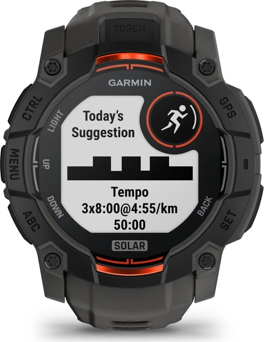 Garmin Instinct 3 Solar 50mm black/charcoal