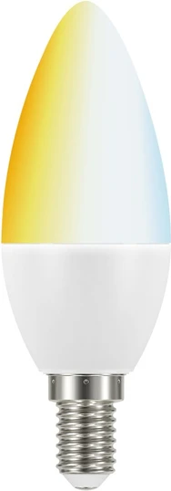 Müller Licht tint white LED Kerze E14 5.8W