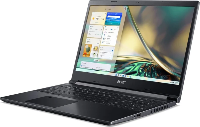 Acer Aspire 7 A715-43G-R0BR, schwarz, Ryzen 5 5625U, 8GB RAM, 512GB SSD, GeForce RTX 3050, DE
