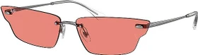 Ray-Ban RB3731 Anh Bio-Based 63mm polished gunmetal/pink