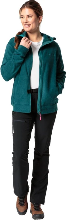 Vaude Neyland Fleece Hoody Jacke mallard green (Damen)