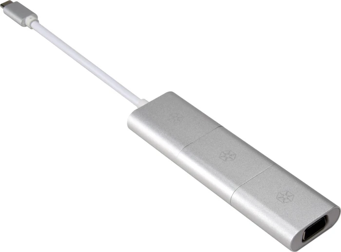 SilverStone EP11S, 4K Thunderbolt 3 auf Multi-Adapter