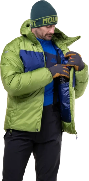 Mountain Equipment Kryos Funktionsjacke cactus/admiral (Herren)