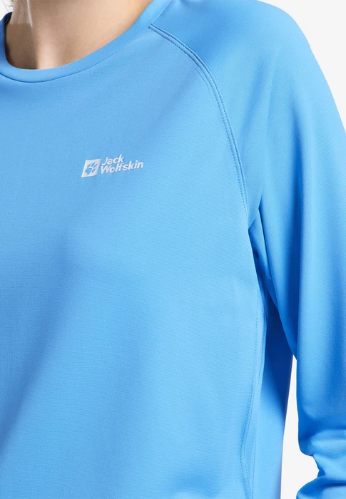 Jack Wolfskin Prelight Swift Funktionsshirt langarm mid blue (Damen)