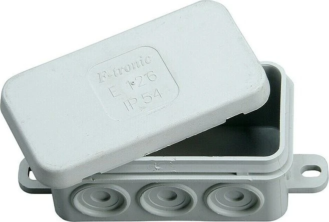 uniTEC AP-FR-Abzweigkasten IP54 75x37x40mm grau