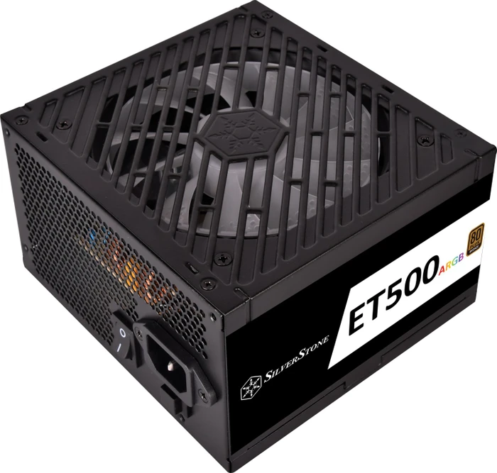 SilverStone Essential ARGB ET500-ARGB 500W, ATX 2.4