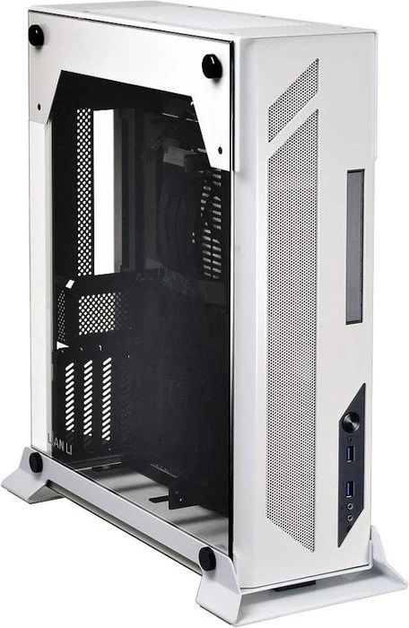 Lian Li PC-O5 weiß, Glasfenster, Mini-ITX