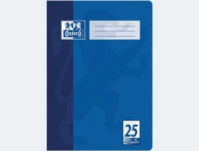 Oxford Schulheft, A4, Lineatur 25, blau, 16 Blatt, 15er-Pack