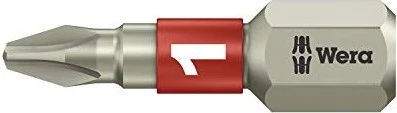 Wera 3851/1 TS Kreuzschlitz Bit 1/4", PH1x25mm, 1 Stück