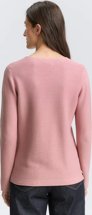 Tom Tailor Rundhalsausschnitt Strickpullover morning pink (Damen)