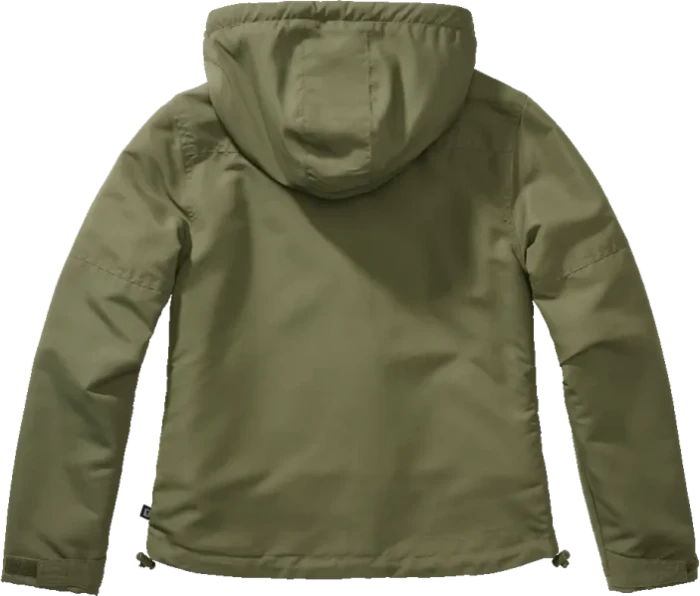 Brandit Windbreaker Frontzip Jacke olive (Damen)