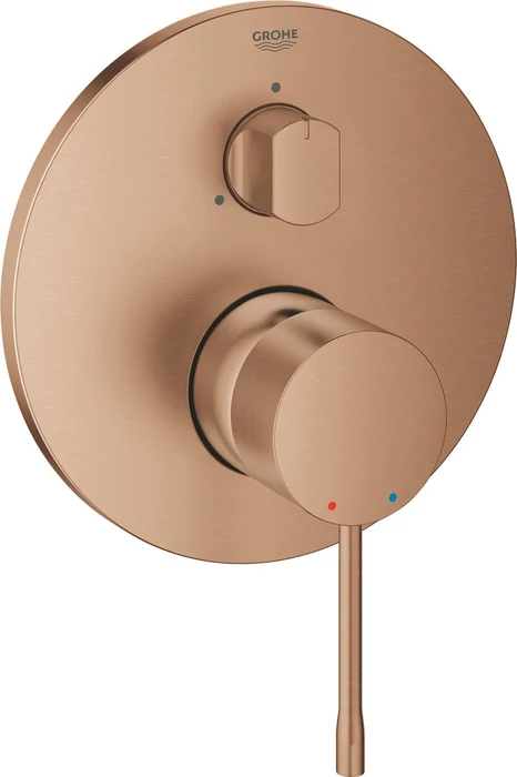 Grohe Essence Einhand-Brausearmatur mit 3-Wege Umstellung warm sunset gebürstet