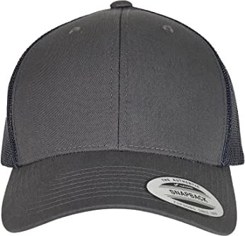 Flexfit YP Classics Retro Trucker 2-Tone Kappe charcoal/navy