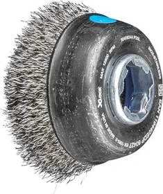 Pferd POS TBU 75/X-LOCK INOX 0.3 Topfbürste gewellt, 75mm, 1 Stück