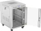 Lanberg 19" Rackschrank 15HE, LCD, freistehend, Flat Pack, V2, Glastür, IP20, RAL 7035, 800mm tief Vorschaubild