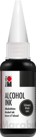 Marabu Alcohol Ink Malfarbe, schwarz, 20ml