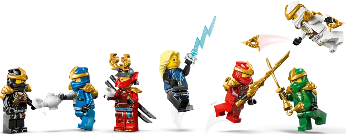 LEGO Ninjago - 15-jähriges Jubiläum: Ninja-Charaktere zum Ausstellen