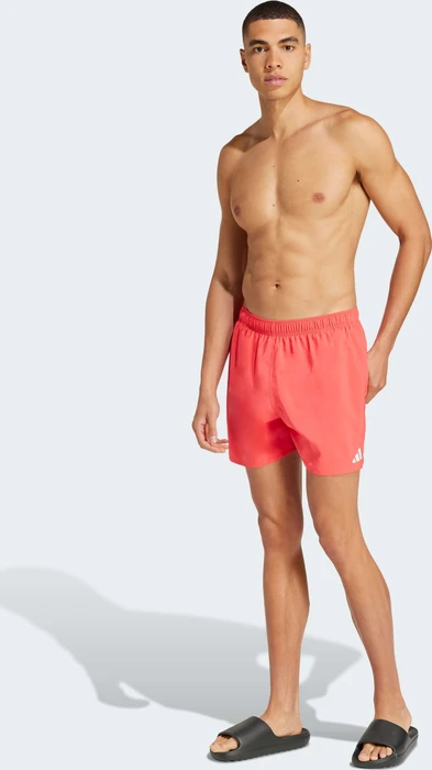 adidas Water Reactive Graphic 5-Inch Badeshorts semi lucid red/white (Herren)