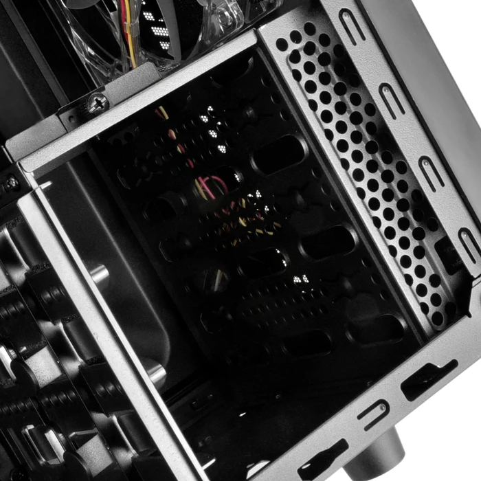 SilverStone Precision PS11, schwarz, Acrylfenster