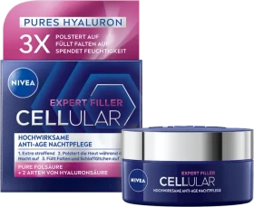 Nivea Hyaluron Cellular Expert Filler Hochwirksame Anti-Age Nachtpflege, 50ml