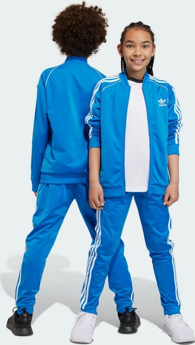 adidas Adicolor SST Trainingshose lang blue bird (Junior)
