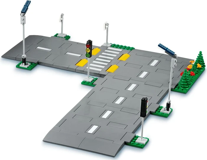 LEGO City - Straßenkreuzung mit Ampeln